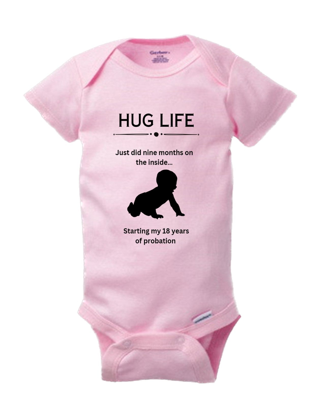 Hug Life: Adorable and Comfy Baby Onesie for Your Little One 2