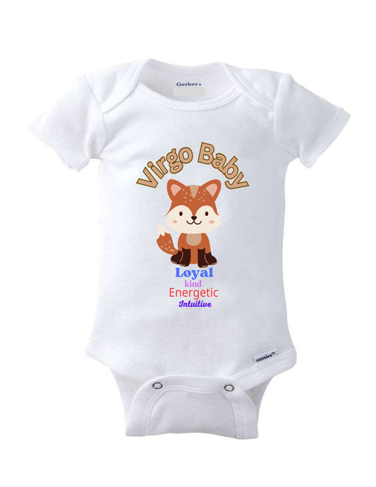 Charmingly Virgo: Adorable Zodiac Baby Onesie for Your Little Star