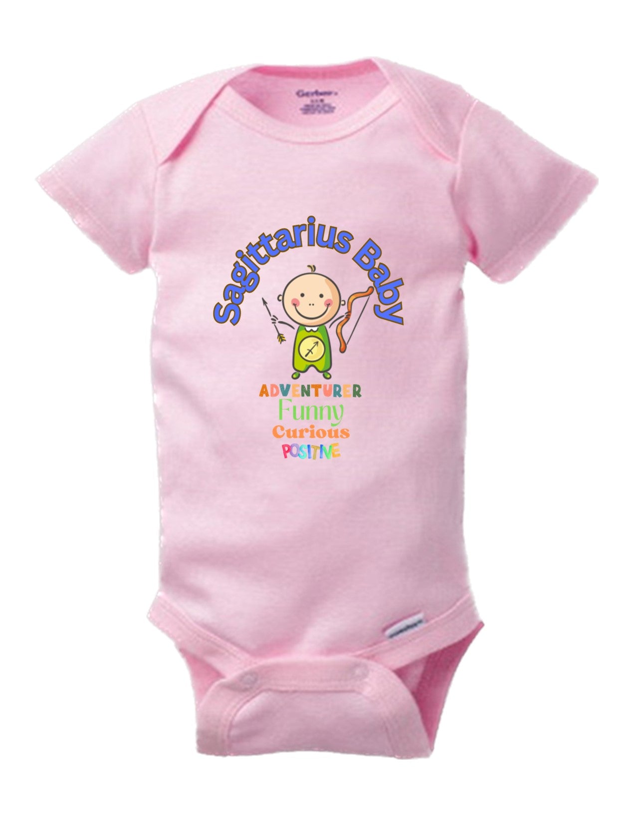 Sagittarius Baby Adorable Zodiac OnesieSagittarius Baby Onesie – Adorable Zodiac-themed Infant Apparel 2