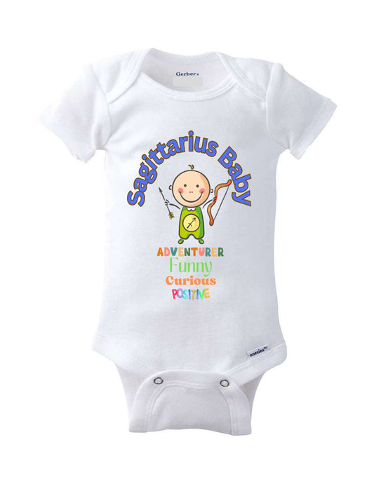 Sagittarius Baby Adorable Zodiac OnesieSagittarius Baby Onesie – Adorable Zodiac-themed Infant Apparel 