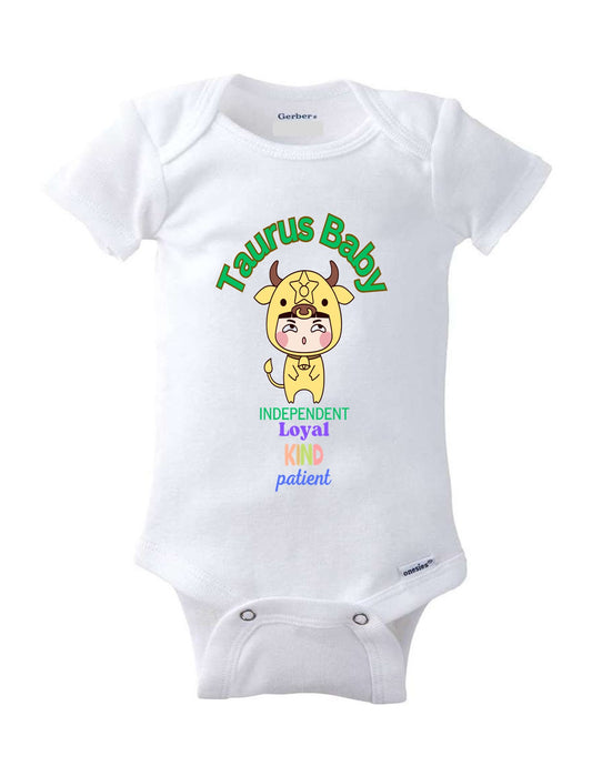 Taurus Baby Onesie: Adorable Zodiac Apparel for Your Little Star