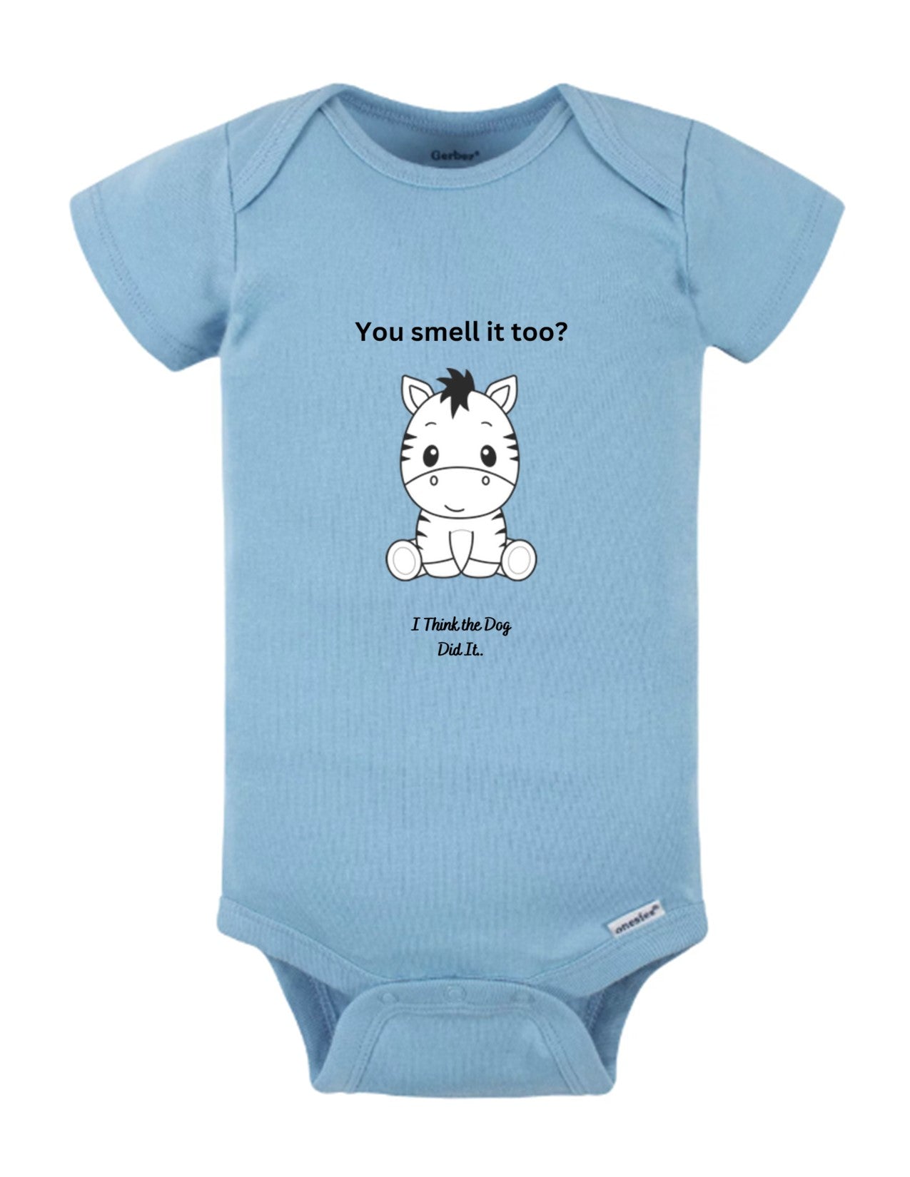 Adorable Baby Onesie - You Smell it Too? Playful and Cute Infant Romper for Trendy Babies 1