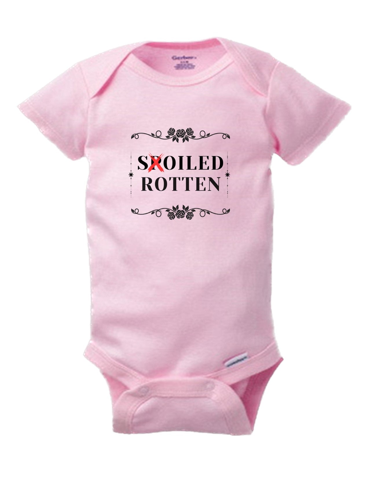 Charmingly Adorable: Spoiled to Soiled Cute Baby Onesie for Trendy Tots 1